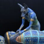Egyptian Anubis Statue: God of Mummification Sculpture - صورة إضافية 4