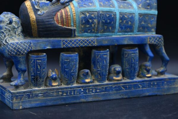 Egyptian Anubis Statue: God of Mummification Sculpture - صورة إضافية 9