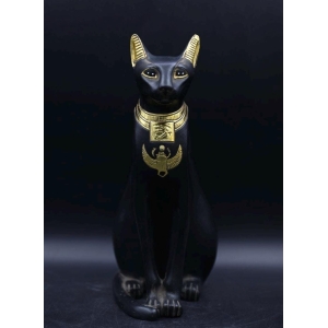 Egyptian Bastet Cat Statue, Goddess of Protection, Home Decor