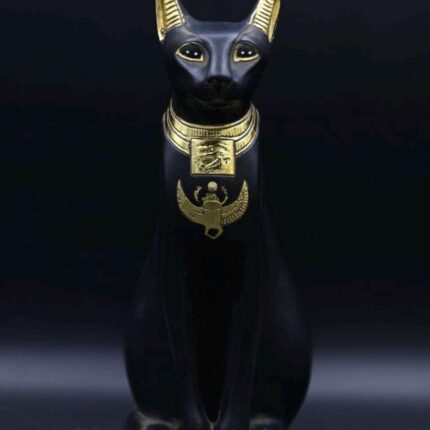 Egyptian Bastet Cat Statue, Goddess of Protection, Home Decor
