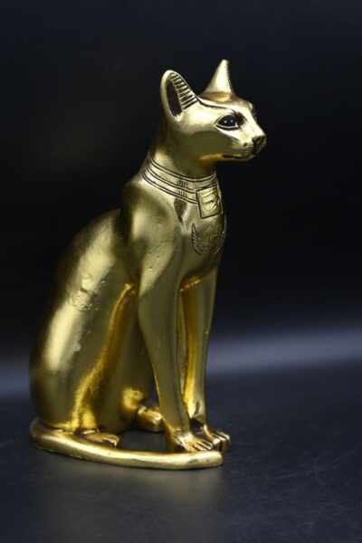 Egyptian Bastet Cat Statue, Goddess of Protection, Home Decor - صورة إضافية 10