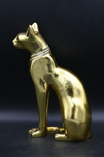 Egyptian Bastet Cat Statue, Goddess of Protection, Home Decor - صورة إضافية 7