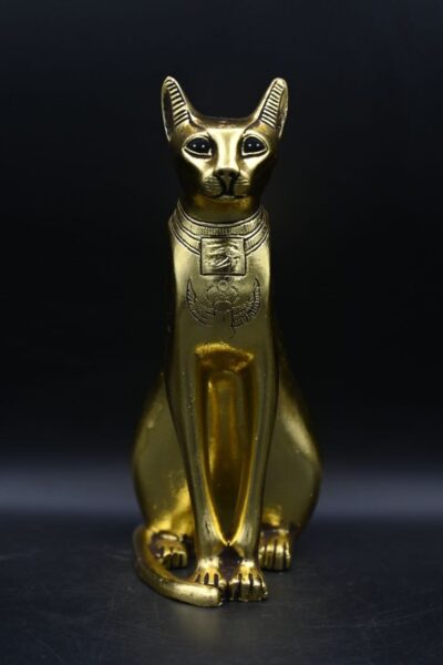 Egyptian Bastet Cat Statue, Goddess of Protection, Home Decor - صورة إضافية 8