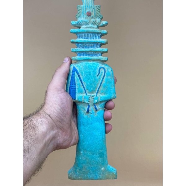 Egyptian Djed Pillar Replica: Symbol of Stability & Good Life - صورة إضافية 5