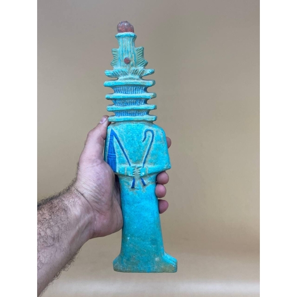 Egyptian Djed Pillar Replica: Symbol of Stability & Good Life - صورة إضافية 6