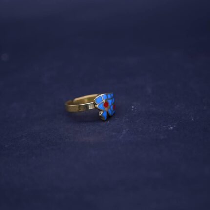 Egyptian Eye of Horus Ring: Ancient Symbol, Handmade in Egypt