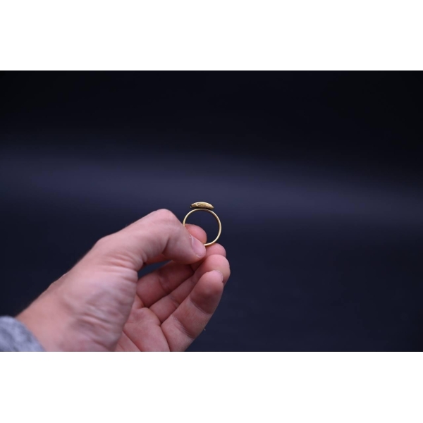 Egyptian Eye of Horus Ring: Ancient Symbol, Handmade in Egypt