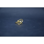 Egyptian Eye of Horus Ring, Ancient Symbol, Handmade in Egypt