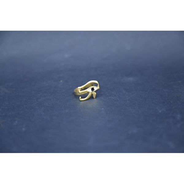 Egyptian Eye of Horus Ring, Ancient Symbol, Handmade in Egypt