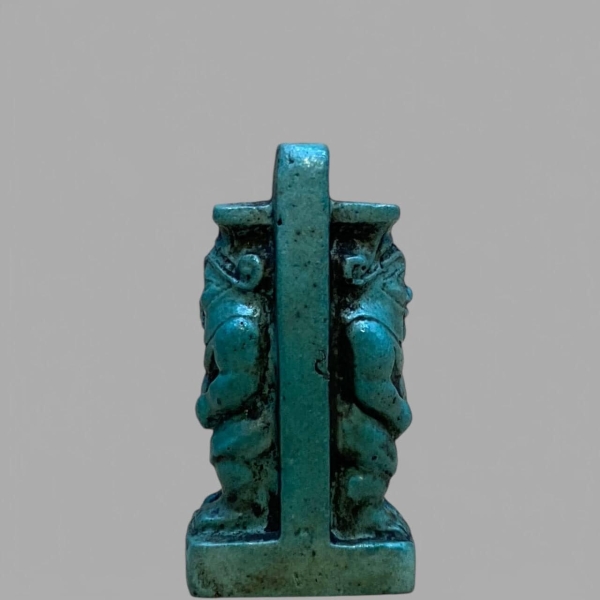 Egyptian God Bes Statue: Ancient Home Decor Replica - صورة إضافية 2