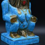 Egyptian God Bes Statue: Gemstone Home Decor - صورة إضافية 7