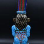 Egyptian God Bes Statue: Gemstone Home Decor - صورة إضافية 8