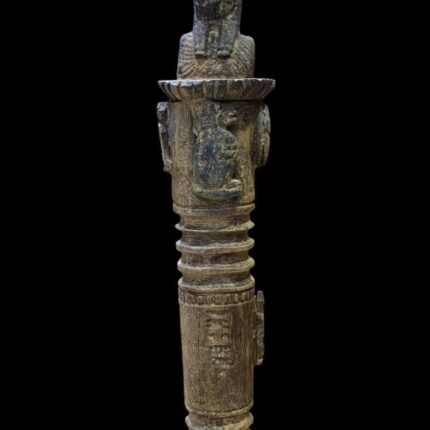 Egyptian God Ra Statue, Stone Replica