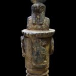 Egyptian God Ra Statue, Stone Replica - صورة إضافية 2