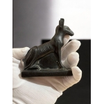 Egyptian God Seth Amulet: Stone Figurine Pendant