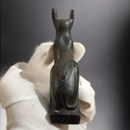 Egyptian God Seth Amulet: Stone Figurine Pendant - صورة إضافية 2