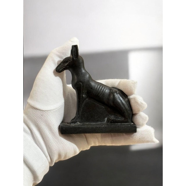 Egyptian God Seth Amulet: Stone Figurine Pendant - صورة إضافية 3