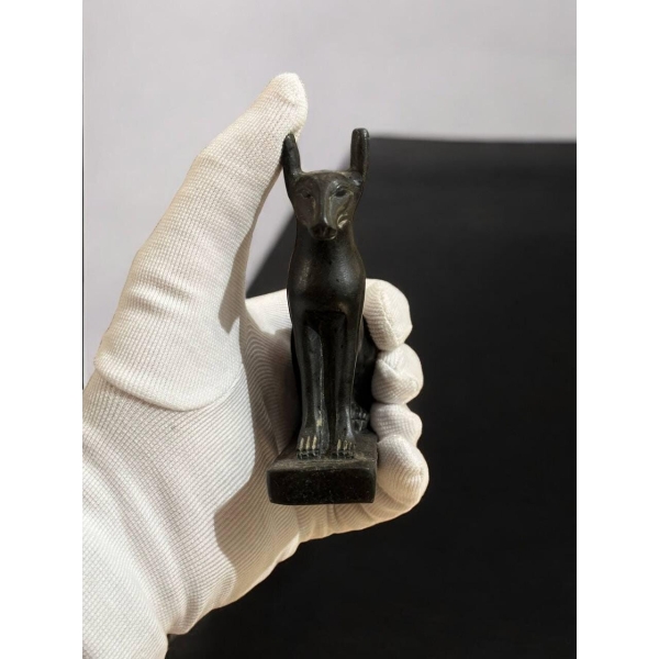 Egyptian God Seth Amulet: Stone Figurine Pendant - صورة إضافية 4