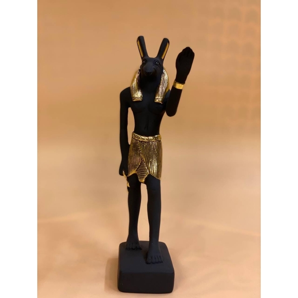 Egyptian God Seth Statue: Stone Replica - صورة إضافية 2