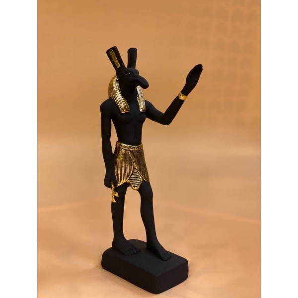 Egyptian God Seth Statue: Stone Replica - صورة إضافية 6