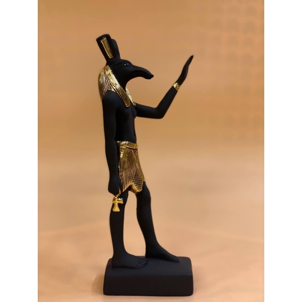 Egyptian God Seth Statue: Stone Replica - صورة إضافية 7