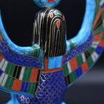 Egyptian Goddess Isis Statue, Gemstone Home Decor Replica - صورة إضافية 7