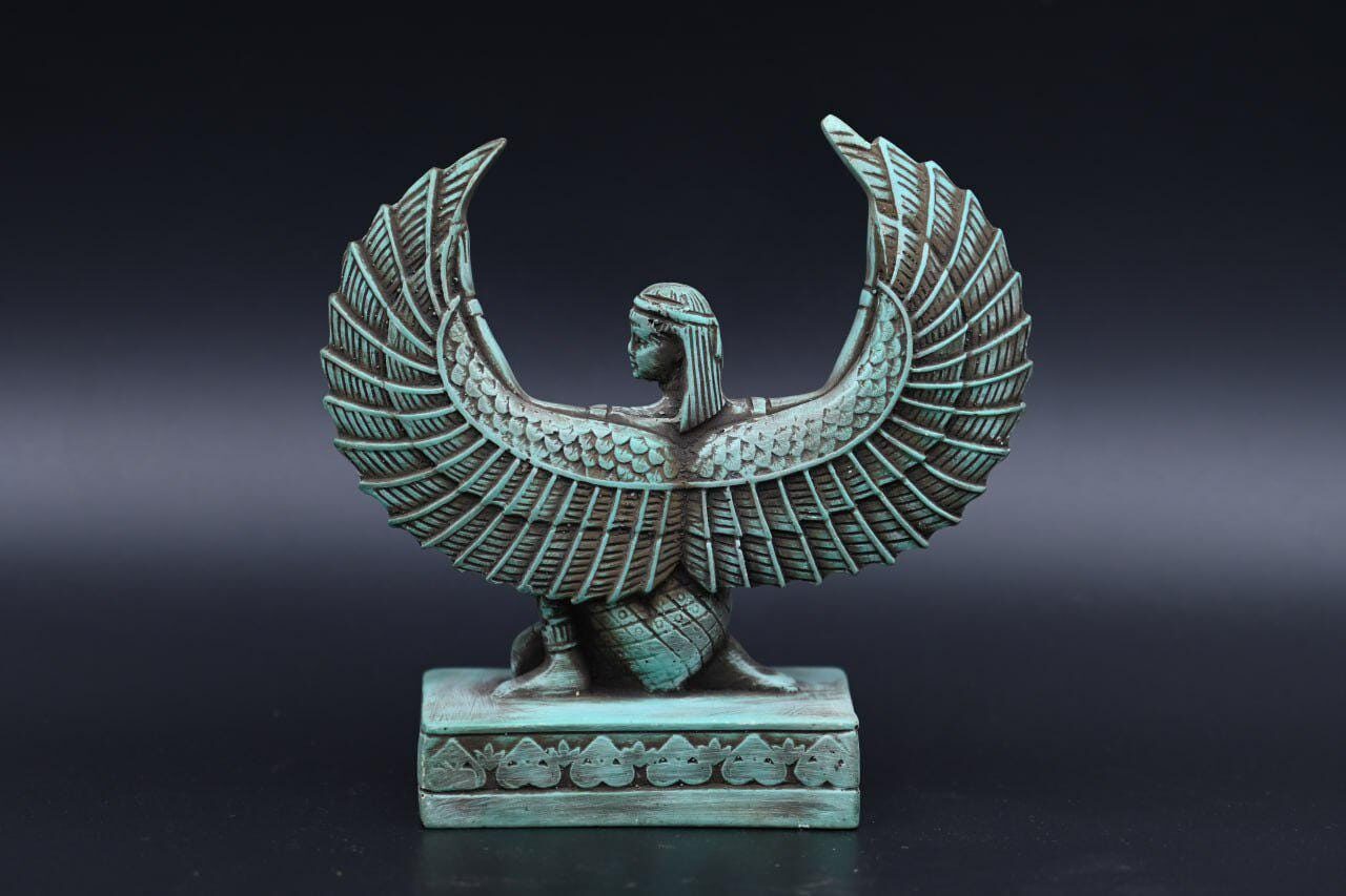 Egyptian Goddess Isis Statue, Home Decor