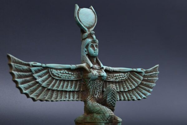 Egyptian Goddess Isis Statue - Replica Home Decor - صورة إضافية 3