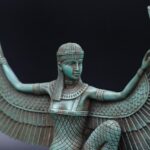 Egyptian Goddess Isis Statue, Replica Home Decor - صورة إضافية 4
