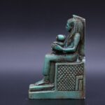 Egyptian Goddess Isis Statue, Stone Replica - صورة إضافية 3