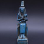 Egyptian Goddess Isis Statue, Stone Replica - صورة إضافية 8