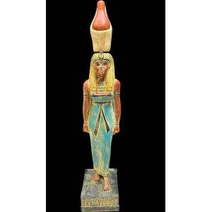 Egyptian Goddess Mut Statue: Ancient Mythology Decor