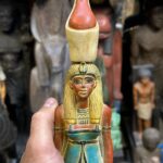 Egyptian Goddess Mut Statue: Ancient Mythology Decor - صورة إضافية 9