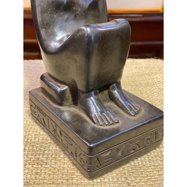 Egyptian Goddess Sekhmet Statue, Altar Decor, Made in Egypt - صورة إضافية 3