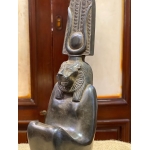 Egyptian Goddess Sekhmet Statue, Altar Decor, Made in Egypt - صورة إضافية 7