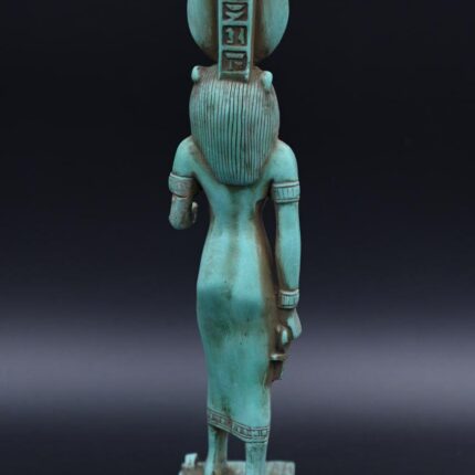 Egyptian Goddess Tefnut Statue: Handmade Replica, Made in Egypt