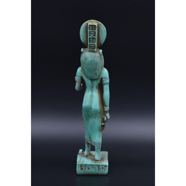 Egyptian Goddess Tefnut Statue: Handmade Replica, Made in Egypt