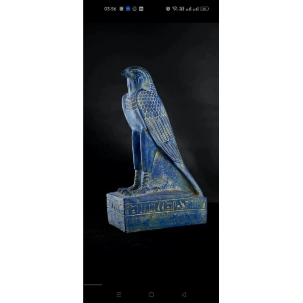Egyptian Horus Statue: God of Protection - صورة إضافية 3