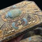 Egyptian Jewelry Box: Pharaoh Scarab Design - صورة إضافية 10