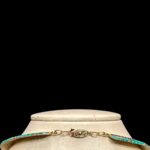 Egyptian Malachite Necklace - Gold Plated Brass - صورة إضافية 5