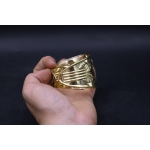 Egyptian Scarab Bracelet: Brass Beetle Amulet, Ancient Mythology Jewelry