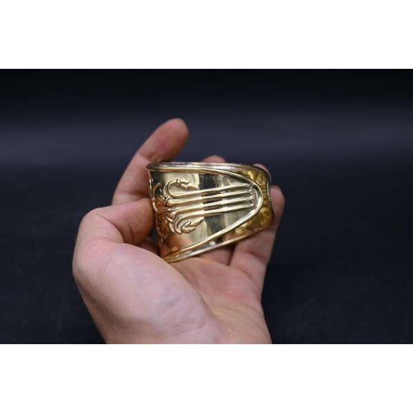 Egyptian Scarab Bracelet: Brass Beetle Amulet, Ancient Mythology Jewelry
