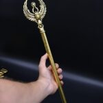 Egyptian Scarab Scepter, Ancient Mythology Power Symbol - صورة إضافية 4