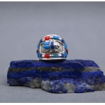 Egyptian Scarab Silver Ring: Handmade Ancient Symbol Ornament