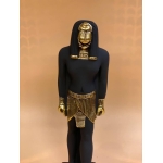 Egyptian Scarab Statue: Human Form Beetle, Replica