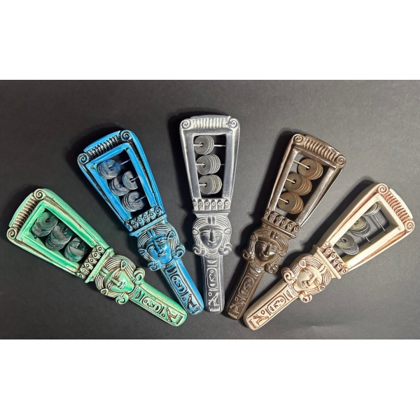 Egyptian Sistrum – Sacred Musical Instrument of Goddess Hathor -Altar Egypt Replica Museum Quality made in Egypt