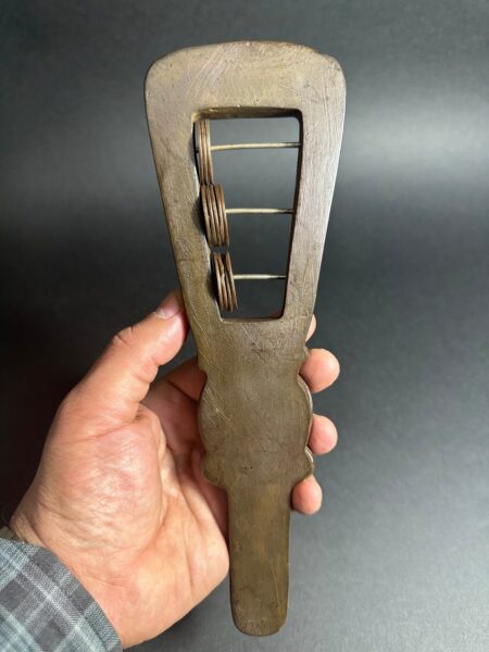 Egyptian Sistrum – Sacred Musical Instrument of Goddess Hathor -Altar Egypt Replica Museum Quality made in Egypt - صورة إضافية 10