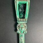 Egyptian Sistrum – Sacred Musical Instrument of Goddess Hathor -Altar Egypt Replica Museum Quality made in Egypt - صورة إضافية 4