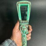 Egyptian Sistrum – Sacred Musical Instrument of Goddess Hathor -Altar Egypt Replica Museum Quality made in Egypt - صورة إضافية 7