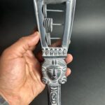 Egyptian Sistrum – Sacred Musical Instrument of Goddess Hathor -Altar Egypt Replica Museum Quality made in Egypt - صورة إضافية 9